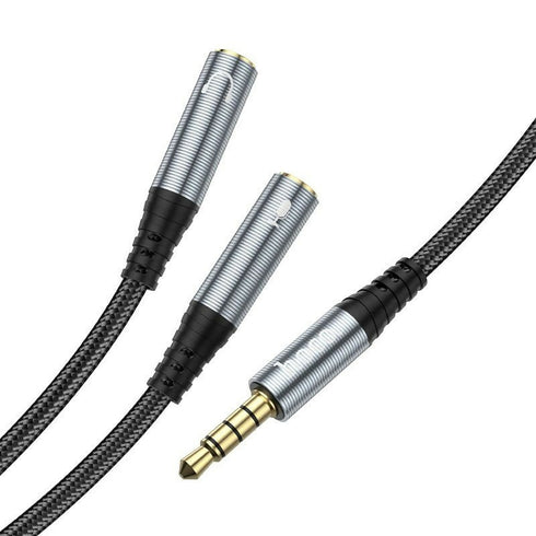 2-In-1 -Audio Adapter Cable For 3.5mm male to female